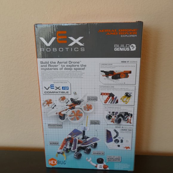 hexbug Toys Hexbug Vex Robotics Aerial Drone And Rover Explorer